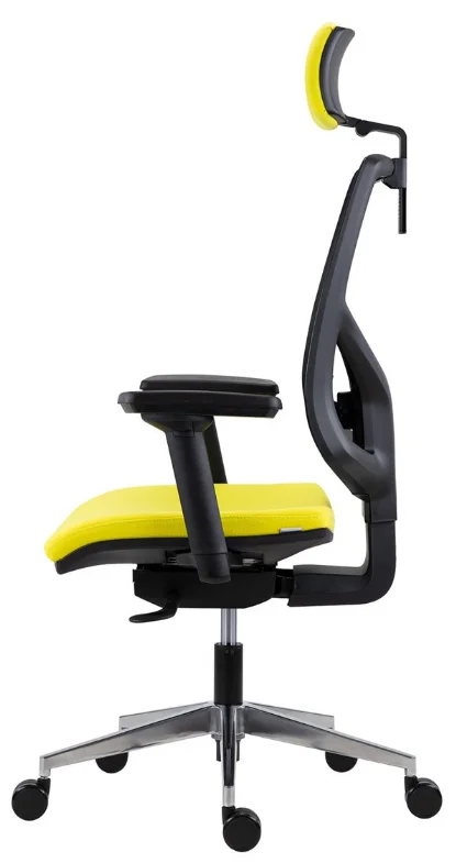 Kancelářská židle 1750 SYN SL Skill ALU PDH – boční pohled