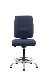Antistatická židle 1380 SYN C antistatic ESD vysoký píst 1253, kruh pod nohy 1906