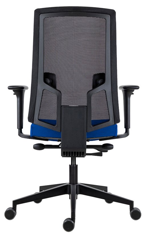 Kancelářská židle LAPEL 2900 SYN-B ALU černá