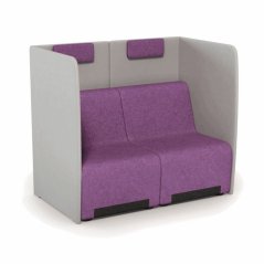 Akustický box RUBICO Longue 102 (2 místná pohovka + akustický panel)