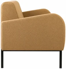 PIAVE BR 100 METAL - lounge křeslo s područkami a kovovou podnoží