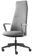 Designové křeslo MELODY DESIGN 795-FR,F40-N1 (hliníkový černě lakovaný kříž)
