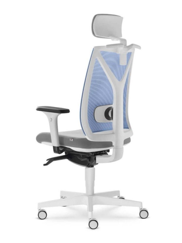 Ergonomická židle Leaf 504-SYS (mechanika s bočním nastavením, 5x blokace)