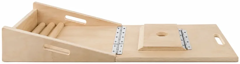 Nastavitelná ergonomická podnožka pod nohy 2v1