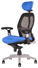 Kancelářská židle Saturn (modrá)