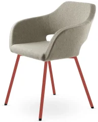 Křesílko POLO+ PO-N14 (4-nohá podnož signální červená RAL 3001)