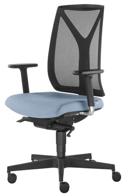 Ergonomická židle Leaf 503-SYS (mechanika s bočním nastavením, 5x blokace)
