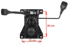 Křeslová mechanika LUX (15 x 20 cm, vícenásobná aretace)