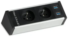 PECZ B 001 - pevný zásuvkový panel na hranu pracovní desky