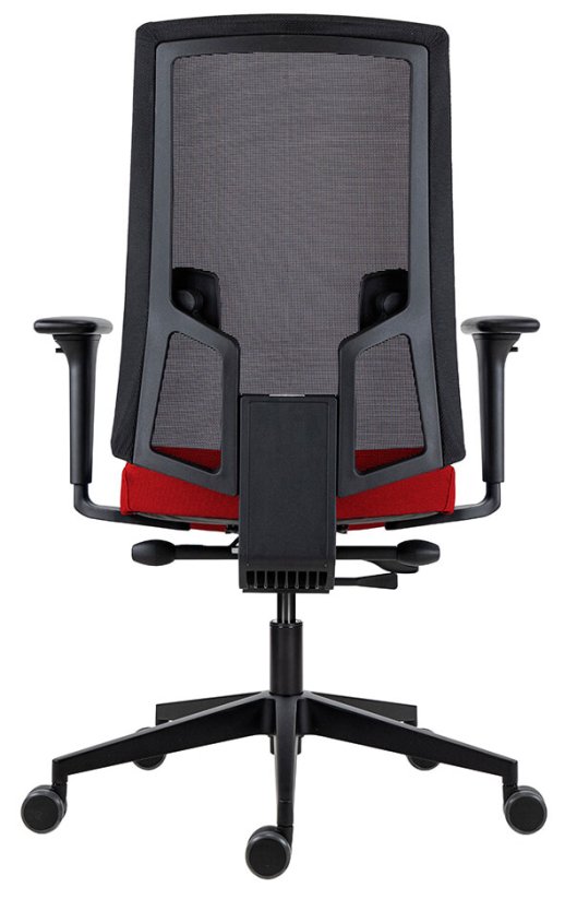 Kancelářská židle LAPEL 2900 SYN-B ALU černá