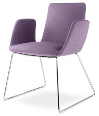 Křesílko HARMONY MODERN 870-Q-N4 (drátěná ocelová podnož, chromovaná)