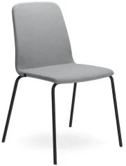 Konferenční židle Sunrise 152-N1 (kostra černý nástřik, celočalouněný korpus, stohovatelná)