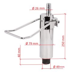 Kadeřnický píst P145 (zdvih 145 mm)