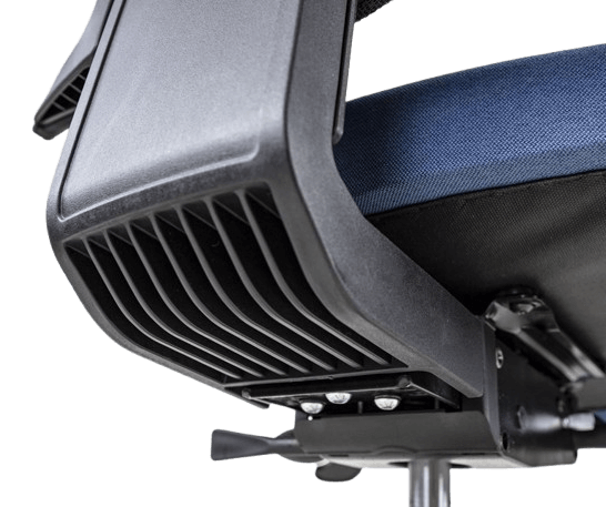 Kancelářská židle LAPEL 2900 SYN-B PDH ALU černá