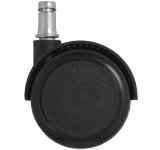 01110-KBRZ: kolečka na koberce, bržděná černá