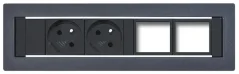 Konfigurovatelný pevný panel KPP 4 BLACK