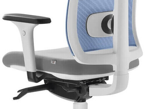 Ergonomická židle Leaf 504-SY (mechanika se spodním nastavením tuhosti, 5x blokace)