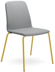 Konferenční židle Sunrise 152-N16 (kostra odstín medově žlutá RAL 1005, celočalouněný korpus, stohov