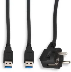 PECZ W 001 - pevný zásuvkový panel na hranu pracovní desky