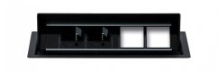 Konfigurovatelný výklopný panel KPV 4 BLACK
