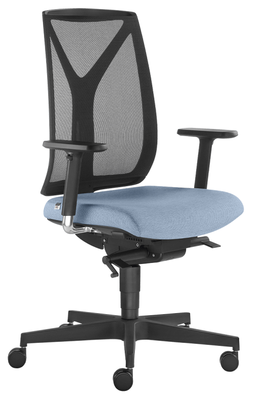 Ergonomická židle Leaf 503-SYS (mechanika s bočním nastavením, 5x blokace)