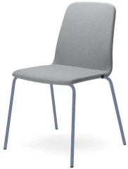 Konferenční židle Sunrise 152-N15 (kostra odstín holubí modrá RAL 5014, celočalouněný korpus, stohov