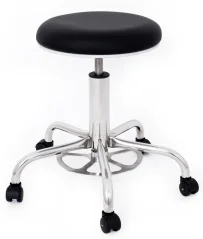 Nerezový ordinační taburet Kovonax FORM HK (nožní ovládání)