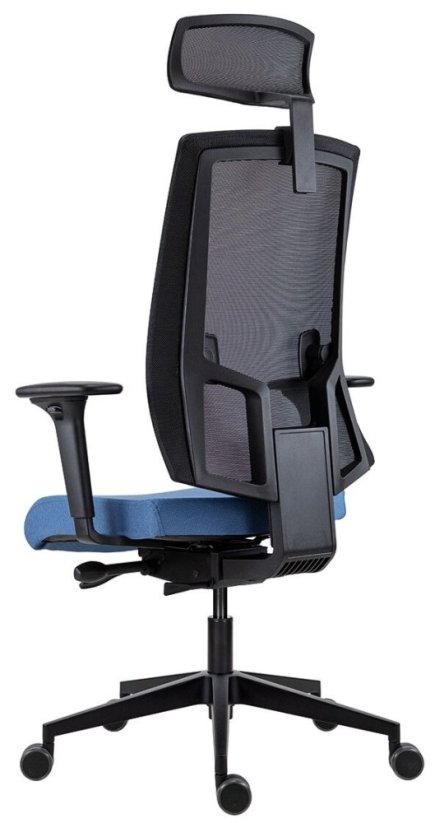 Kancelářská židle LAPEL 2900 SYN-B PDH ALU černá