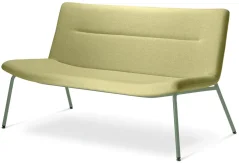 Dvojmístné křeslo Oslo Lounge OL-K2-N12 (podnož šalvějově zelená PANTONE 17-6212 TCX)