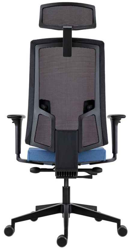 Kancelářská židle LAPEL 2900 SYN-B PDH ALU černá