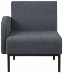 PIAVE 100 BR RIGHT METAL - lounge křeslo s pravou područkou