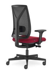 Ergonomická židle Leaf 503-SYB (mechanika s bočním rychlonastavením, 4x blokace)