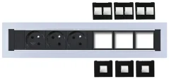 Konfigurovatelný pevný panel KPP 6 GREY