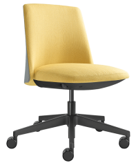 Designové křeslo MELODY DESIGN 775-FR,F40-N1 (hliníkový černě lakovaný kříž)