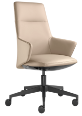 Designové křeslo MELODY DESIGN 786-FR,F40-N1 (hliníkový černě lakovaný kříž)