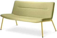 Dvojmístné křeslo Oslo Lounge OL-K2-N16 (podnož medová žlutá RAL 1005)