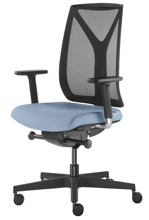 Ergonomická židle Leaf 503-SYQ (mechanika s bočním rychlonastavením, 5x blokace)