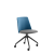 Otočná židle Melody Chair 361,F95-BL (4-ramenný nylonový černý kříž, kolečka)