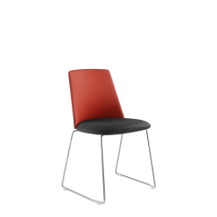 Konferenční židle Melody Chair 361-Q-N4 (drátěná ocelová podnož, chrom)