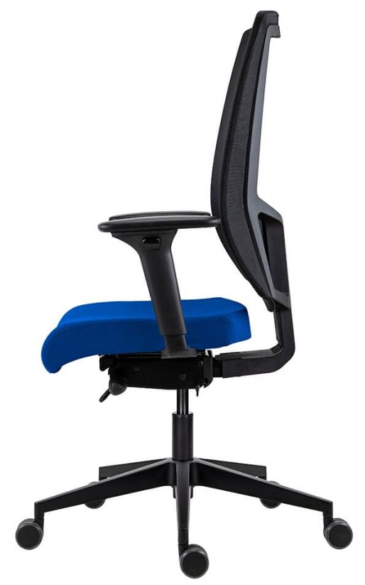 Kancelářská židle LAPEL 2900 SYN-B ALU černá