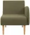 PIAVE 100 BR LEFT WOOD - lounge křeslo s levou područkou