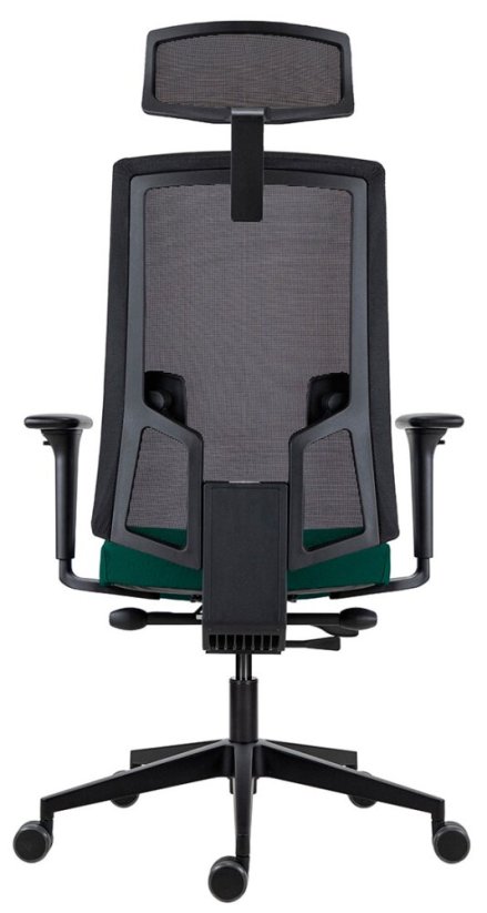 Kancelářská židle LAPEL 2900 SYN-B PDH ALU černá