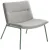 Křeslo Oslo Lounge  OL-K1-N12 (podnož šalvějově zelená PANTONE 17-6212 TCX)