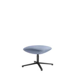 Podnožka Melody Lounge ML-T-N1 (4-ramenný ALU černě lakovaný kříž)