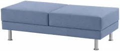 Taburet ND4 pro lounge modulové sezení Notre Dame, modrý odstín Taburet ND4 pro lounge modulové sezení Notre Dame, modrý odstín