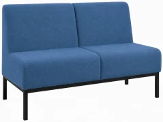 PIAVE 102 METAL - 2místná lounge pohovka s kovovou podnoží