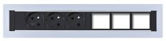 Konfigurovatelný pevný panel KPP 6 GREY+C55C40CC8:C155