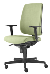 Ergonomická židle Leaf 500-SY (mechanika se spodním nastavením tuhosti, 5x blokace)