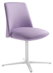 Designové křeslo MELODY DESIGN 770,F25-N0 (4-ramenný ALU bíle lakovaný kříž)