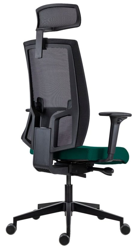 Kancelářská židle LAPEL 2900 SYN-B PDH ALU černá